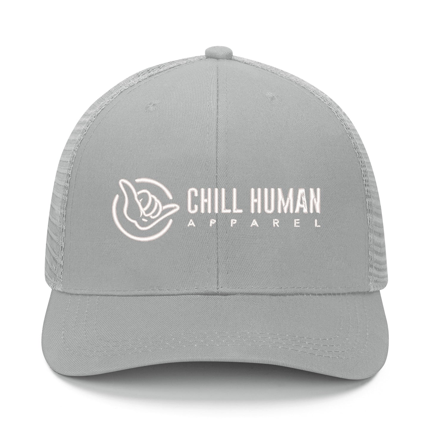 Embroidered Logo Mesh Baseball Cap