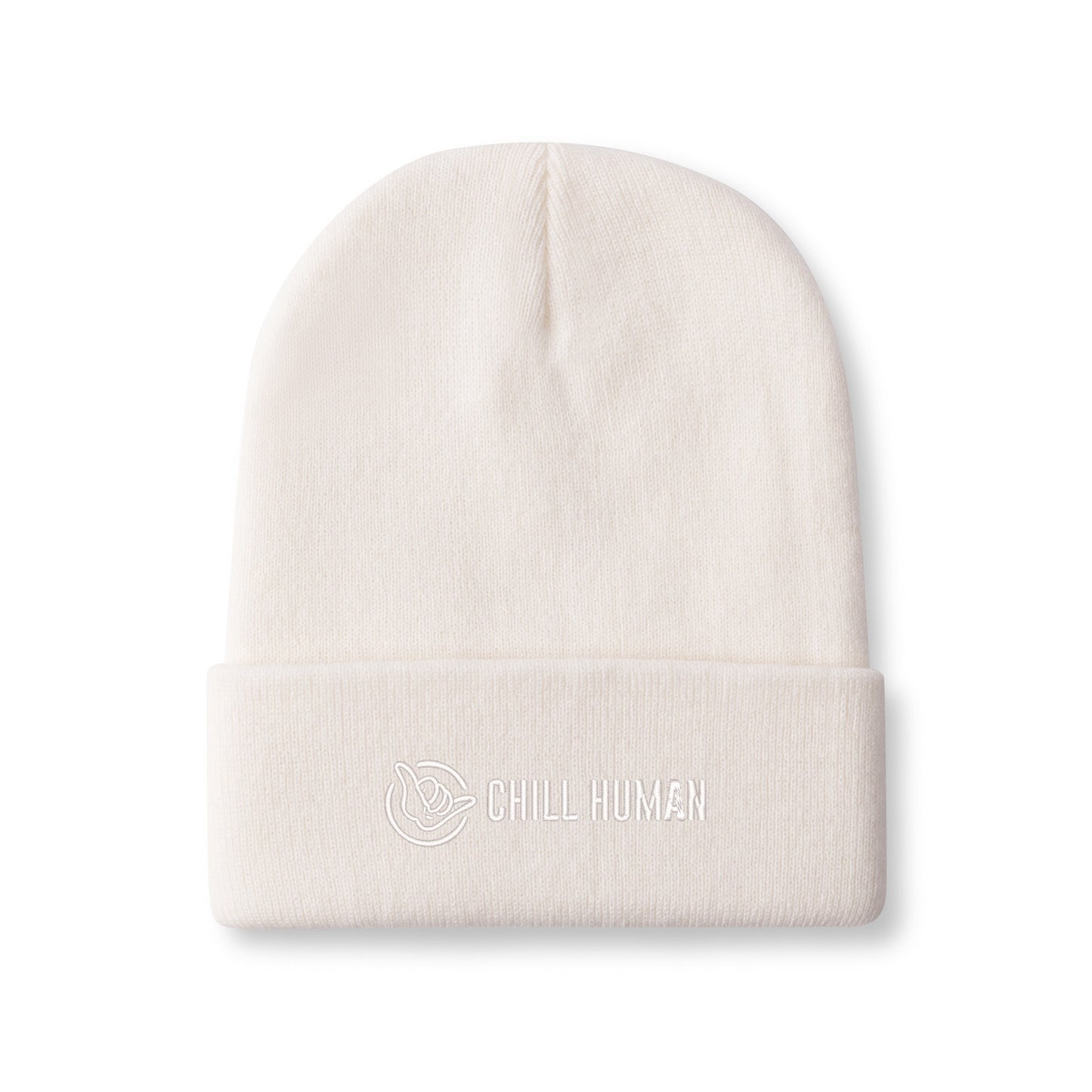 Embroidered Logo Knitted Hat