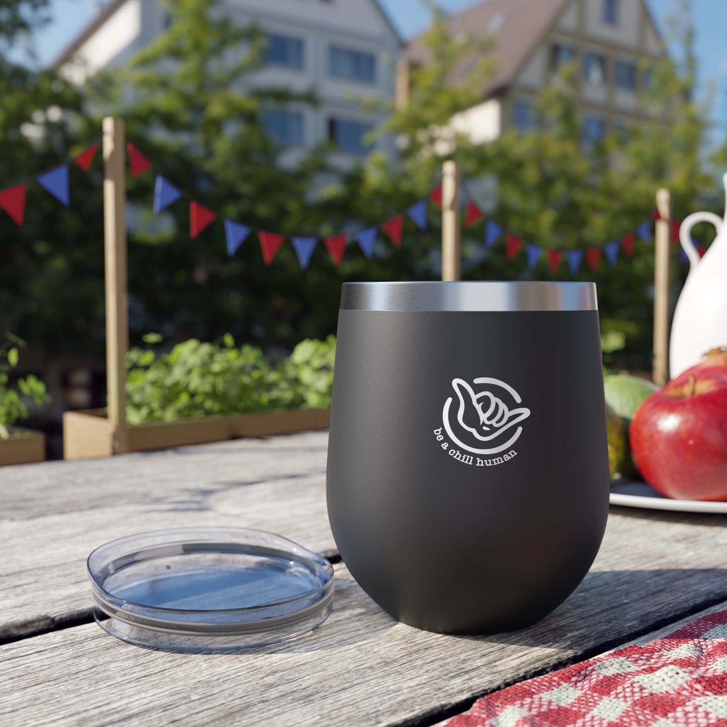 Logo Copper Vacuum Insulated Cup, 12oz