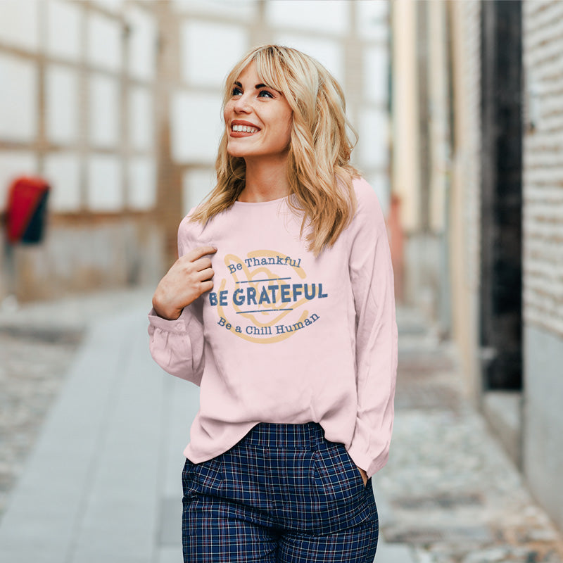 Be Grateful Long Sleeve Tee