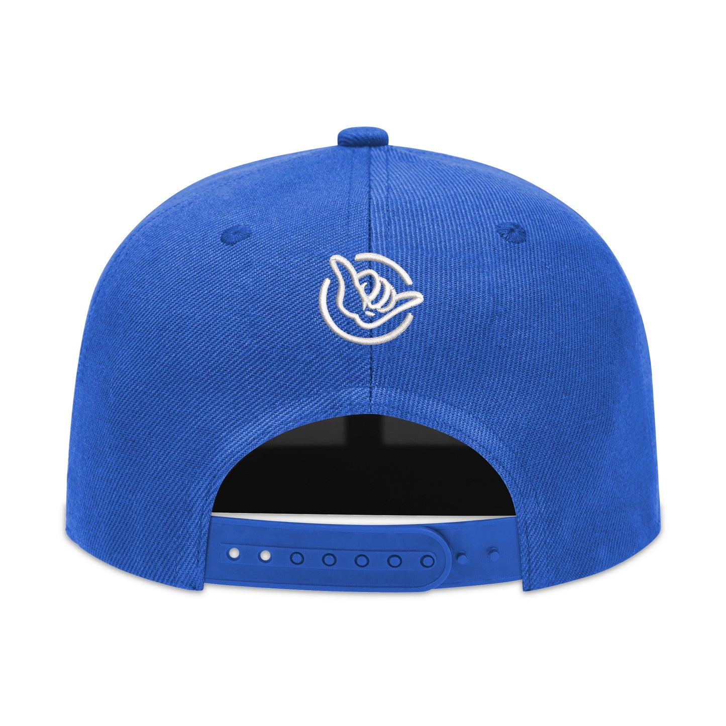 Embroidered Logo Snapback Hat
