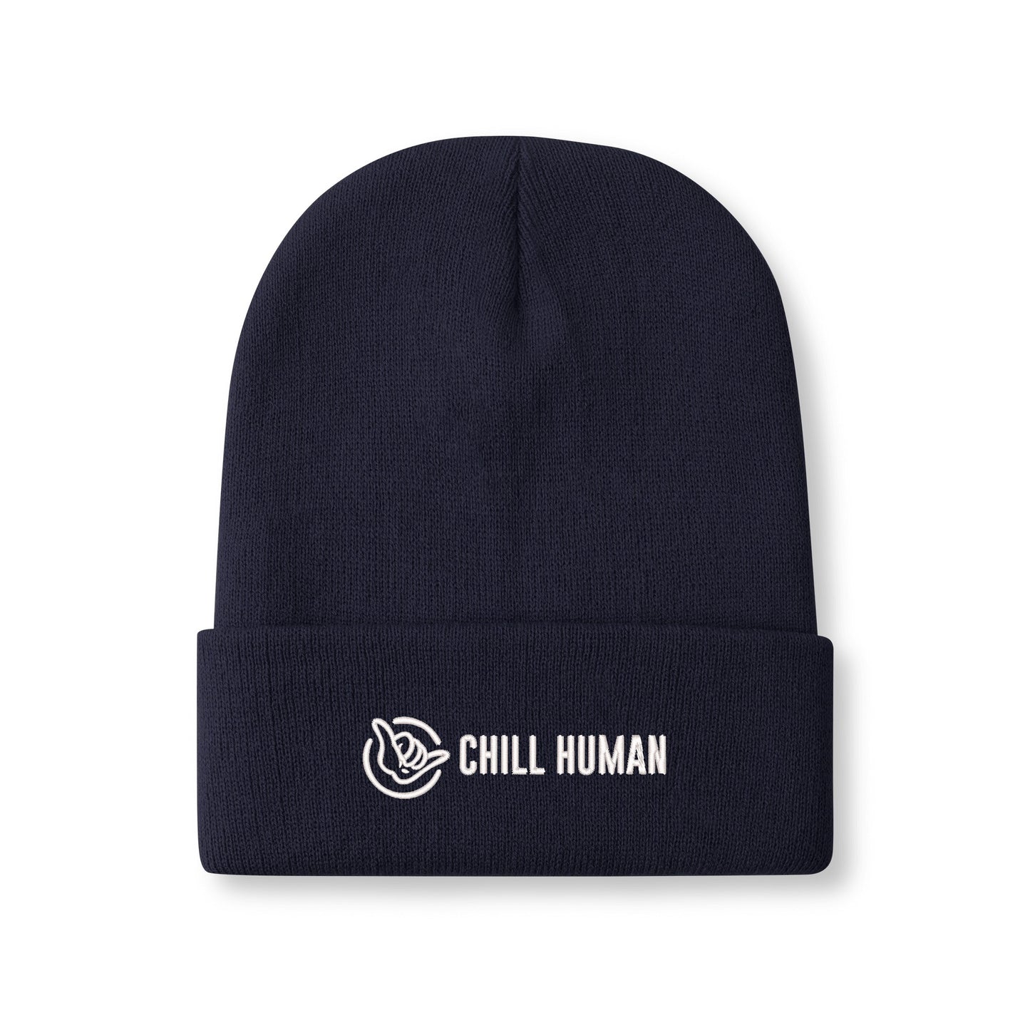 Embroidered Logo Knitted Hat