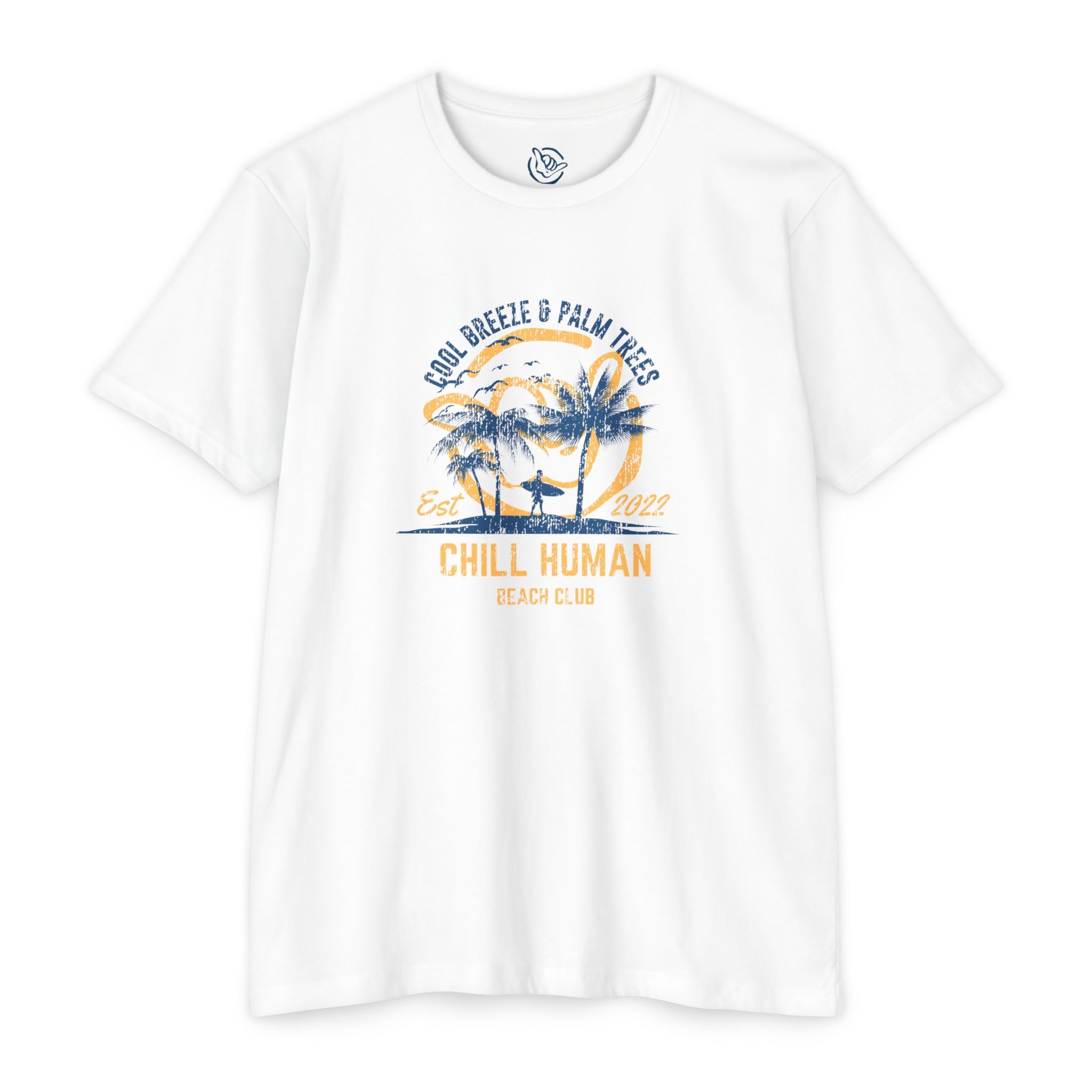 Chill Human Beach Club Tee