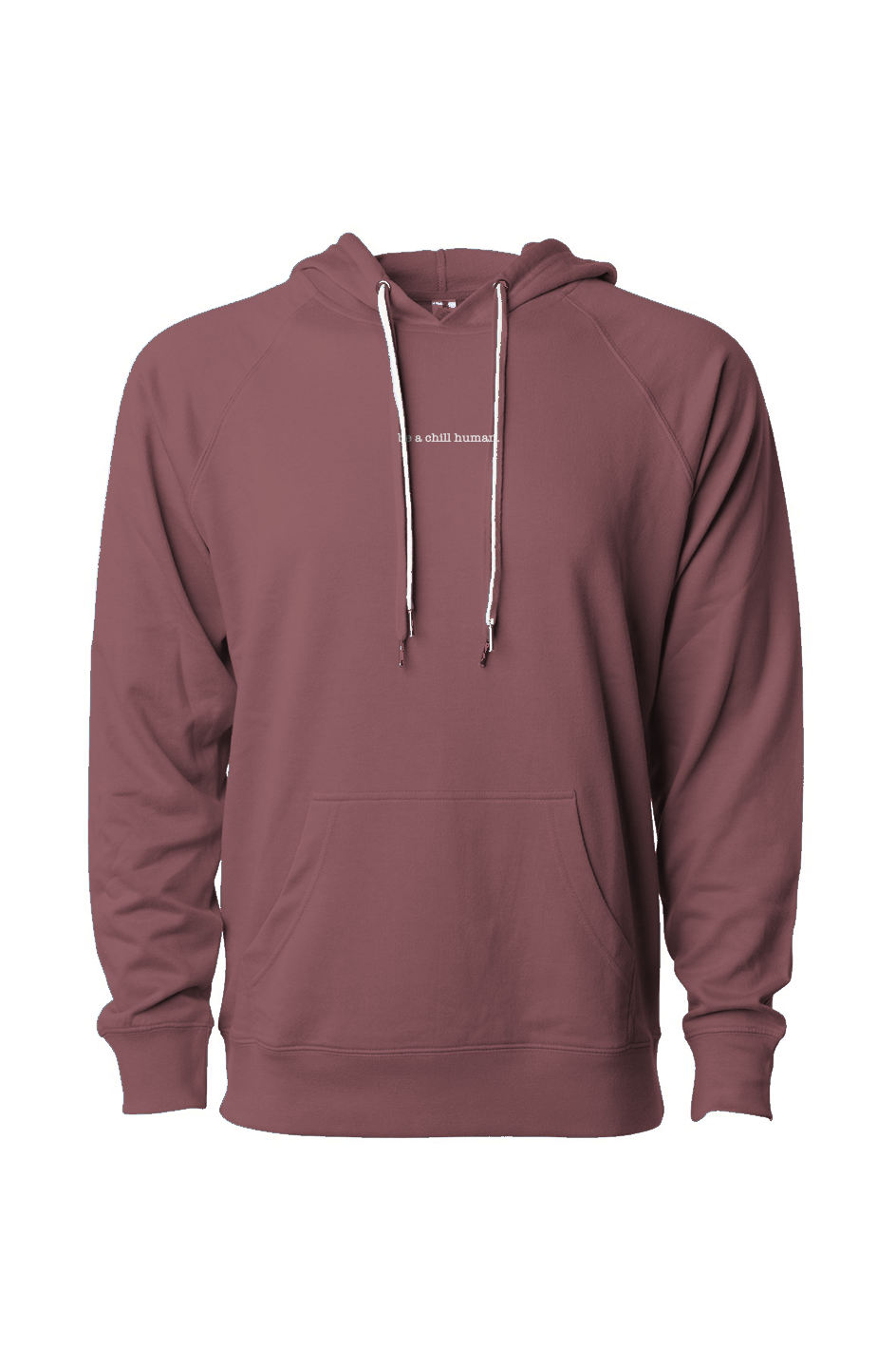 Be a Chill Human Terry Hoodie