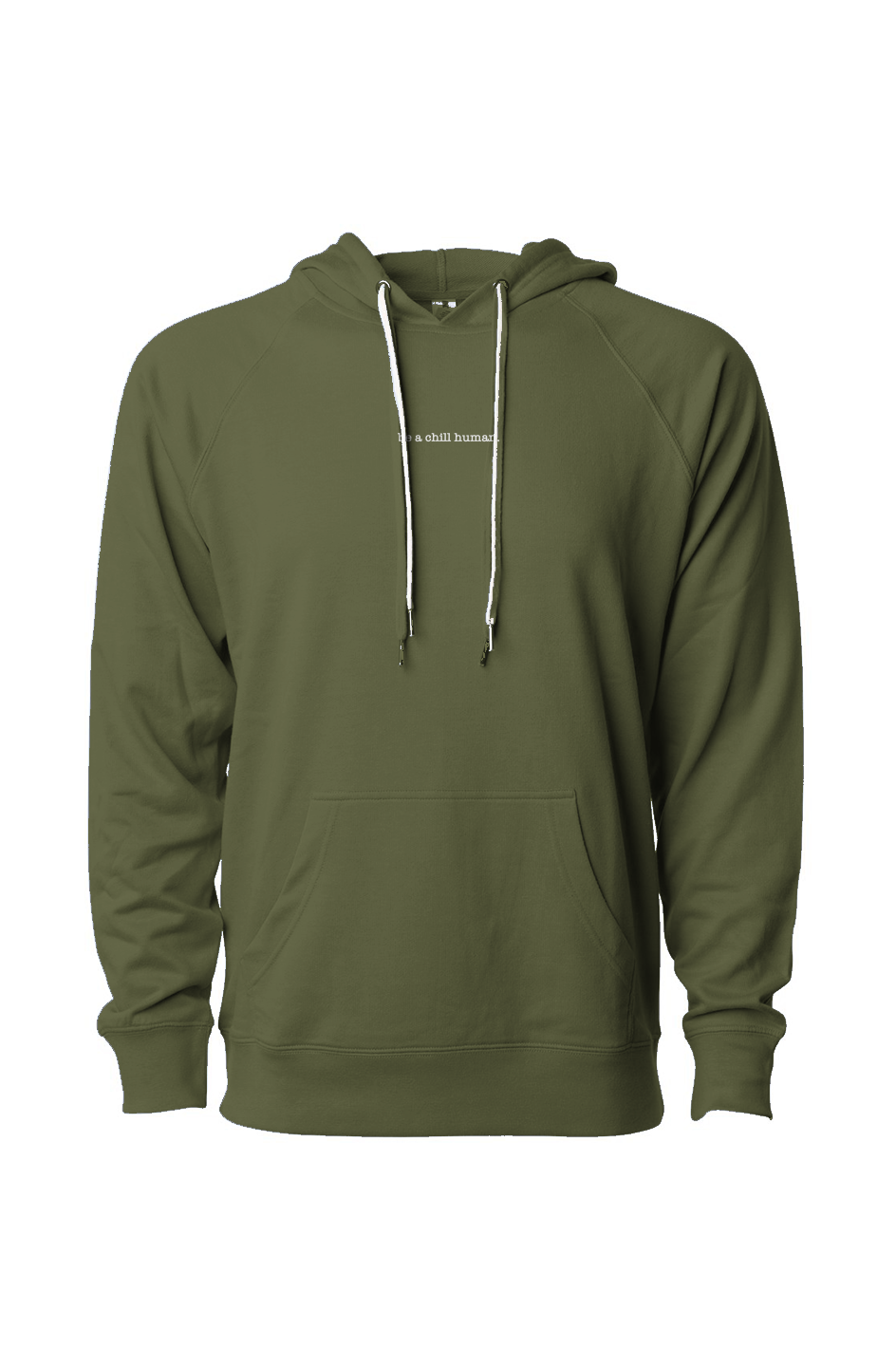 Be a Chill Human Terry Hoodie