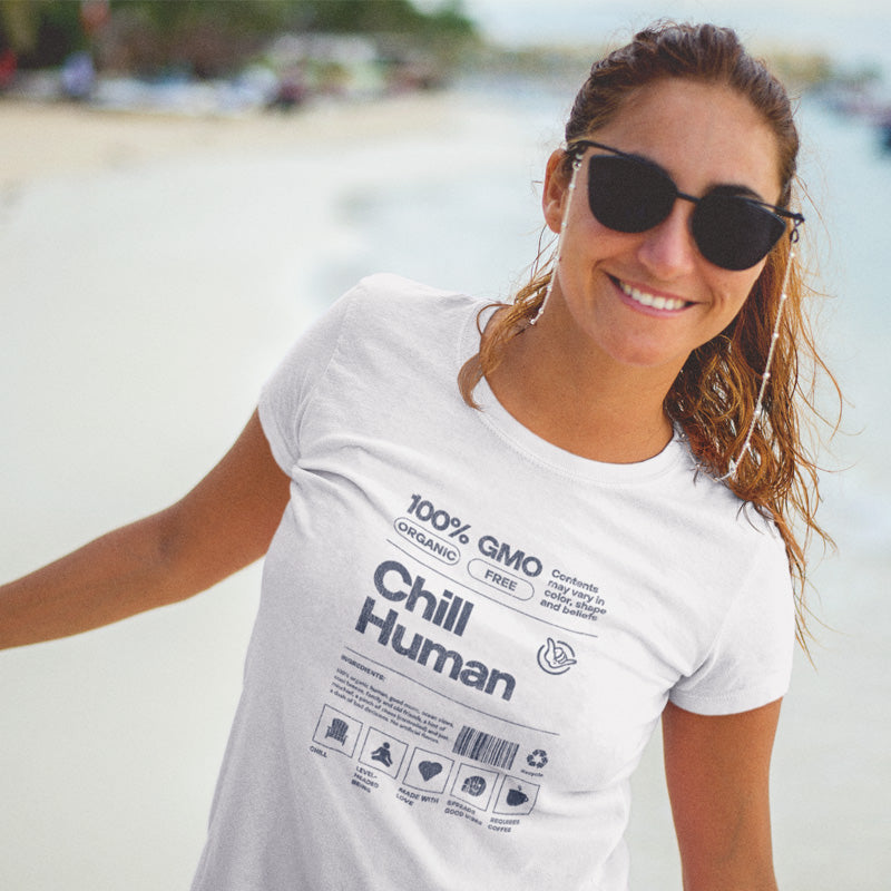 Chill Human Eco-Label Tee